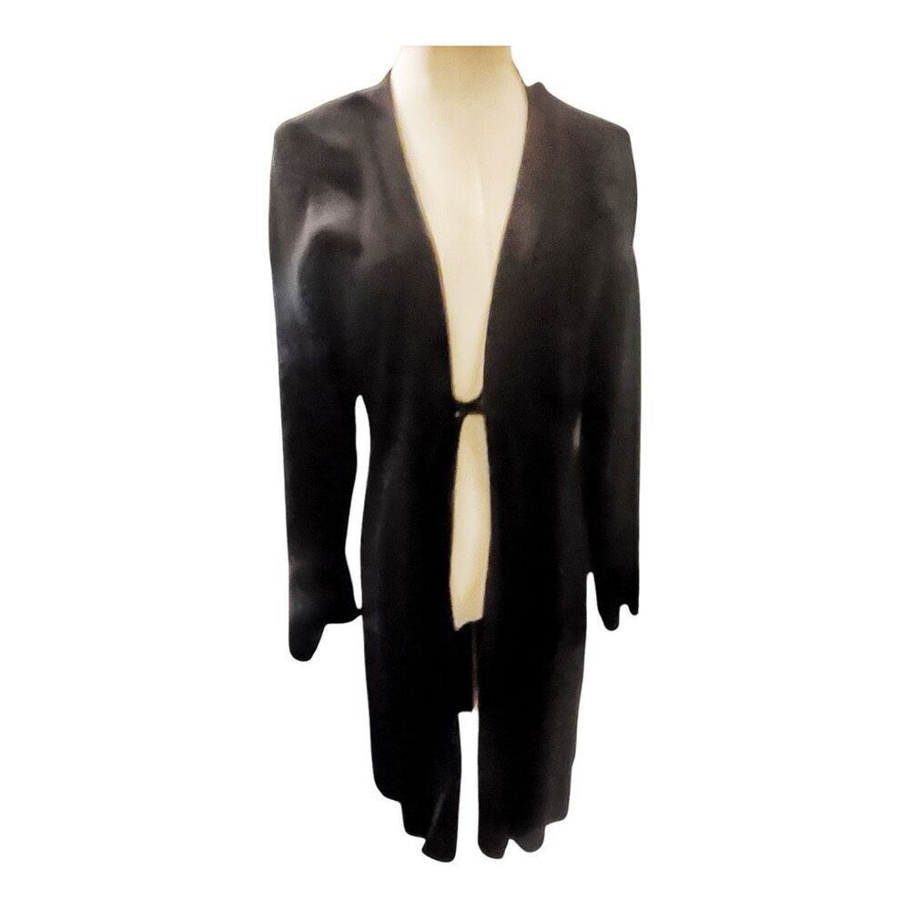 Kenar‎ Vintage Y2K Black Long Jacket Size Medium